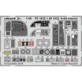   Eduard Accessories A-6A interior for Hobby Boss - A-6A belsőtér-részletező készlet