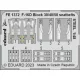 Eduard Accessories F-16D Block 30/40/50 seatbelts STEEL 1/48 KINETIC - acél fotómaratott biztonsági övek