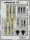 Eduard Accessories Sea King seatbelts STEEL 1/48 AIRFIX - acél fotómaratott biztonsági övek