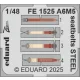Eduard Accessories A6M5 seatbelts STEEL  EDUARD - acél fotómaratott biztonsági övek