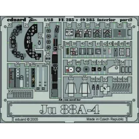  Eduard Accessories Ju 88A-4 interior - Ju 88A-4 belsőtér-részletező készlet