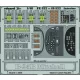 Eduard Accessories B-25B Mitchell interior für Accurate Miniatures Bausatz - B-25B Mitchell belsőtér-részletező készlet
