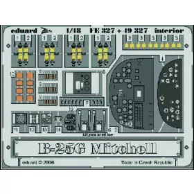   Eduard Accessories B-25G Mitchell interior Für Accurate Miniatures Bausatz - B-25G Mitchell belsőtér-részletező készlet
