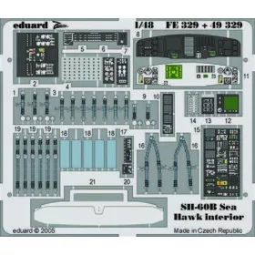   Eduard Accessories SH-60B Sea Hawk interior - SH-60B Sea Hawk belsőtér-részletező készlet