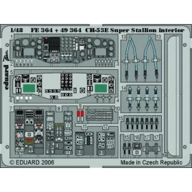   Eduard Accessories CH-53E Super Stallion interior für Academy/MRC-Bausatz - CH-53E Super Stallion belsőtér-részletező készlet Academy/MRC