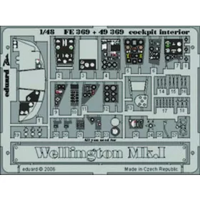   Eduard Accessories Wellington  Mk.I cockpit interior für Trumpeter Bausatz - Wellington Mk.I cockpit belsőtér-részletező készlet