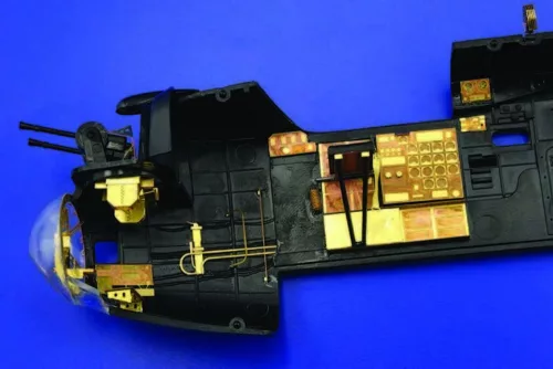 Eduard Accessories Wyvern S.4 interior Für Trumpeter-Bausatz - Wyvern S.4 belsőtér-részletező készlet