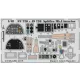 Eduard Accessories Spitfire Mk.I interior S.A. 1/48 for Airfix - Spitfire Mk.I belsőtér-részletező készlet S.A.