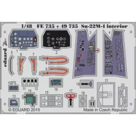   Eduard Accessories Su-22M-4 interior for Smer - Su-22M-4 belsőtér-részletező készlet