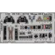 Eduard Accessories Mirage III E interior for Kinetic - Mirage III E belsőtér-részletező készlet