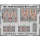 Eduard Accessories Beaufighter Mk.VI seatbelts STEEL f.Tami - acél fotómaratott biztonsági övek