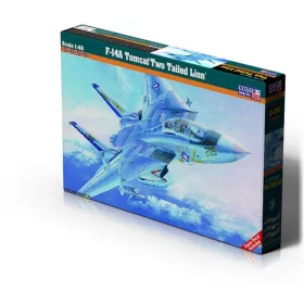 MisterCraft F-14A Tomcat Two Tailed Lion 1:48 repülőgép makett – MisterCraft G-04