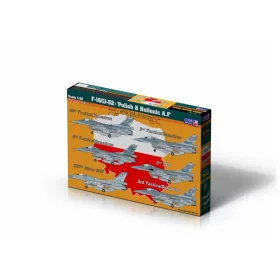 MisterCraft F-16CJ-52 lengyel és görög légierő 1:48 repülőgép makett – MisterCraft G-114