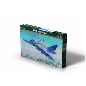 MisterCraft SAAB JAS-39 Gripen 1:48 repülőgép makett – MisterCraft G-200