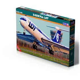 MisterCraft IL-62M PLL LOT 1:144 repülőgép makett – MisterCraft G-32