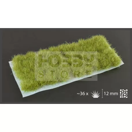 Gamers Grass TUFTS Realisztikus DRY GREEN XL- száraz zöld színű fűcsomók diorámához 36 darab (12 mm self-adhesive -DRY GREEN XL)