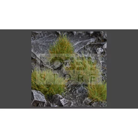 Gamers Grass TUFTS Realisztikus Strong Green XL - Élénkzöld színű fűcsomók diorámához (12 mm self-adhesive - Strong Green XL)