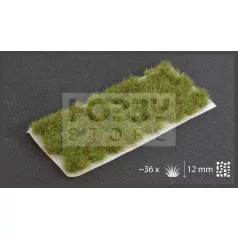   Gamers Grass TUFTS Realisztikus Strong Green XL - Élénkzöld színű fűcsomók diorámához (12 mm self-adhesive - Strong Green XL)