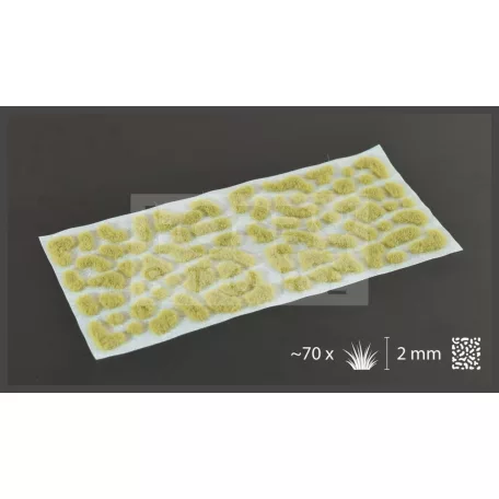 Gamers Grass TUFTS Realisztikus Beige 2mm-Bézs színű fűcsomók diorámához (2 mm self-adhesive -BEIGE)