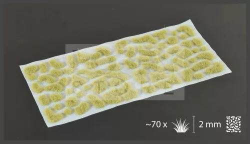 Gamers Grass TUFTS Realisztikus Beige 2mm-Bézs színű fűcsomók diorámához (2 mm self-adhesive -BEIGE)