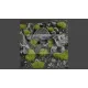 Gamers Grass TUFTS Realisztikus Dry Green 2mm - fűcsomók diorámához (2 mm self-adhesive - DRY GREEN)