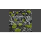Gamers Grass TUFTS Realisztikus Dry Green 2mm - fűcsomók diorámához-Small 144 darab (2 mm self-adhesive - DRY GREEN)