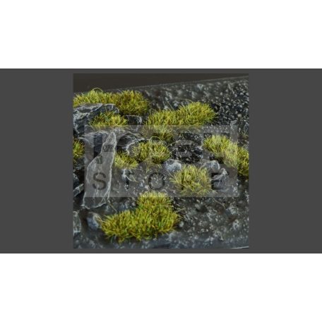Gamers Grass TUFTS Realisztikus Dark Moss 2mm - Sötét moha színű fűcsomók diorámához (2 mm self-adhesive -Dark Moss)