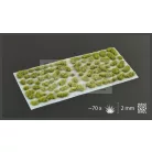 Gamers Grass TUFTS Realisztikus Dark Moss 2mm - Sötét moha színű fűcsomók diorámához (2 mm self-adhesive -Dark Moss)