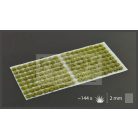 Gamers Grass TUFTS Realisztikus Dark Moss 2mm - Sötét moha színű fűcsomók diorámához-Small 144 darab (2 mm self-adhesive -Dark Moss)