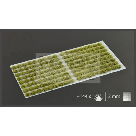 Gamers Grass TUFTS Realisztikus Dark Moss 2mm - Sötét moha színű fűcsomók diorámához-Small 144 darab (2 mm self-adhesive -Dark Moss)