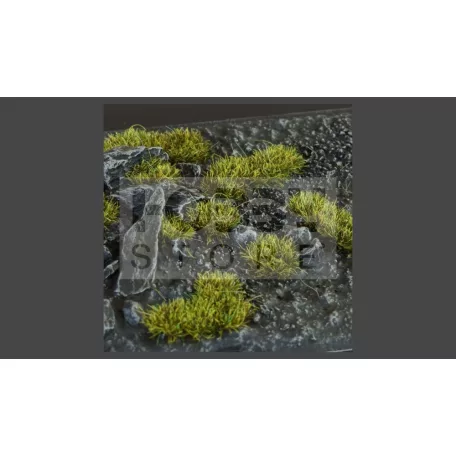 Gamers Grass TUFTS Realisztikus Dark Moss 2mm - Sötét moha színű fűcsomók diorámához-Small 144 darab (2 mm self-adhesive -Dark Moss)