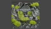 Gamers Grass TUFTS Realisztikus Moss-Moha színű fűcsomók diorámához (2 mm self-adhesive -Moss)