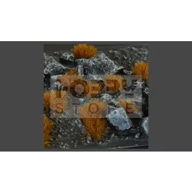   Gamers Grass TUFTS Realisztikus Brown-Barna színű fűcsomók diorámához (4 mm self-adhesive - Brown)