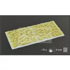 Gamers Grass TUFTS Realisztikus Beige - bézs színű fűcsomók diorámához (4 mm self-adhesive - BEIGE)