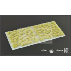   Gamers Grass TUFTS Realisztikus Beige - bézs színű fűcsomók diorámához (4 mm self-adhesive - BEIGE)
