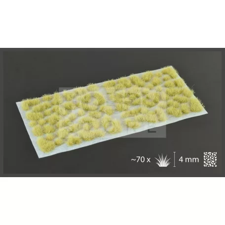 Gamers Grass TUFTS Realisztikus Beige - bézs színű fűcsomók diorámához (4 mm self-adhesive - BEIGE)