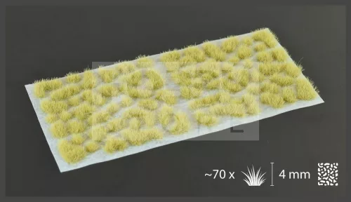Gamers Grass TUFTS Realisztikus Beige - bézs színű fűcsomók diorámához (4 mm self-adhesive - BEIGE)