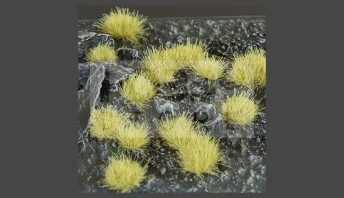 Gamers Grass TUFTS Realisztikus Beige - bézs színű fűcsomók diorámához-Small 144 darb (4 mm self-adhesive - BEIGE)