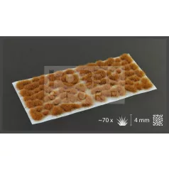   Gamers Grass TUFTS Realisztikus Brown-Barna színű fűcsomók diorámához (4 mm self-adhesive - Brown)