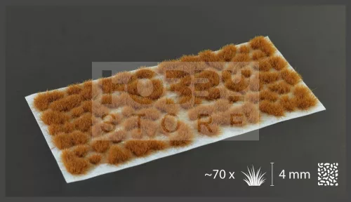 Gamers Grass TUFTS Realisztikus Brown-Barna színű fűcsomók diorámához (4 mm self-adhesive - Brown)