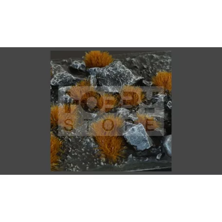 Gamers Grass TUFTS Realisztikus Brown-Barna színű fűcsomók diorámához-Small 144 darab (4 mm self-adhesive - Brown)
