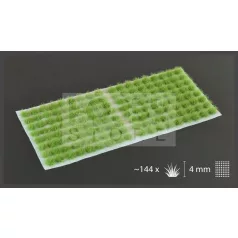   Gamers Grass TUFTS Realisztikus Green - zöld színű fűcsomók diorámához-Small 144 darab (4 mm self-adhesive - GREEN)