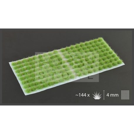 Gamers Grass TUFTS Realisztikus Green - zöld színű fűcsomók diorámához-Small 144 darab (4 mm self-adhesive - GREEN)