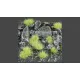 Gamers Grass TUFTS Realisztikus Light Green - világoszöld színű fűcsomók diorámához (4 mm self-adhesive - LIGHT GREEN)