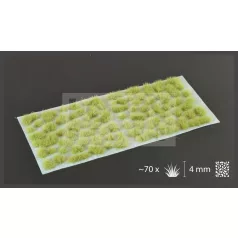   Gamers Grass TUFTS Realisztikus Light Green - világoszöld színű fűcsomók diorámához (4 mm self-adhesive - LIGHT GREEN)