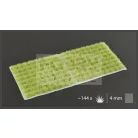 Gamers Grass TUFTS Realisztikus Light Green - világoszöld színű fűcsomók diorámához-Small 144 darab (4 mm self-adhesive - LIGHT GREEN)