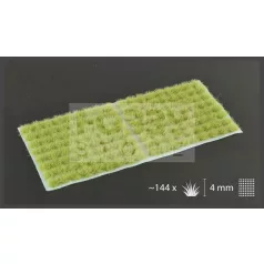  Gamers Grass TUFTS Realisztikus Light Green - világoszöld színű fűcsomók diorámához-Small 144 darab (4 mm self-adhesive - LIGHT GREEN)
