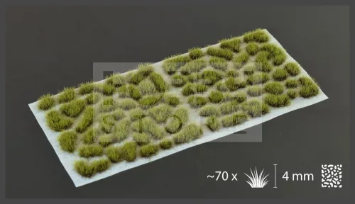 Gamers Grass TUFTS Realisztikus Swamp Green - mocsári zöld színű fűcsomók diorámához (4 mm self-adhesive - SWAMP GREEN)