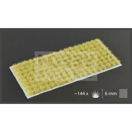 Gamers Grass TUFTS Realisztikus Beige színű fűcsomók diorámához-Small 144 darab (6 mm self-adhesive - BEIGE)