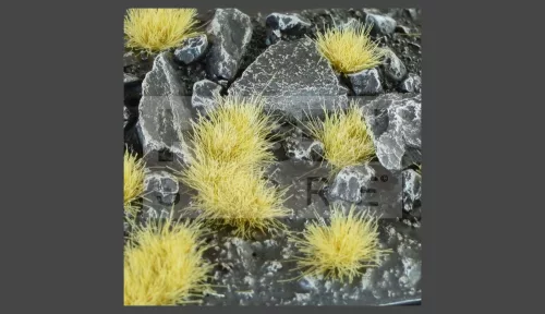 Gamers Grass TUFTS Realisztikus Beige színű fűcsomók diorámához-Small 144 darab (6 mm self-adhesive - BEIGE)